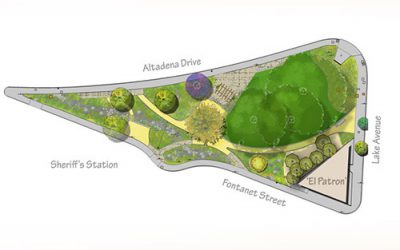 Altadena Triangle Park Groundbreaking