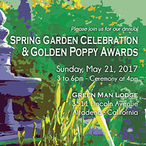 Golden Poppy Celebration – May 21st, 2017