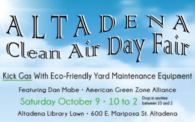 Altadena Clean Air Day Fair
